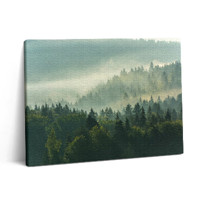 Vászonkép falra 80x60 Beszkidek napfelkeltekor