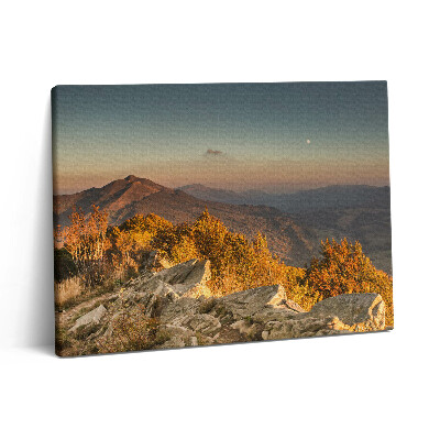 Vászonkép falra 80x60 Bieszczady