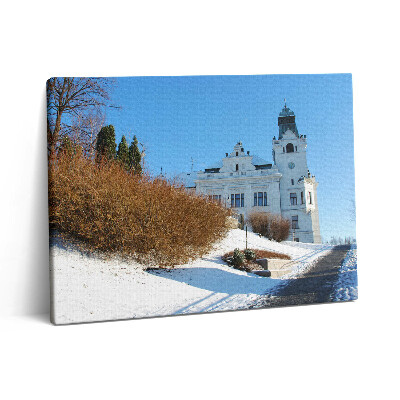 Vászonkép falra 80x60 Ostrava városa télen