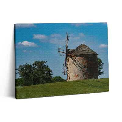 Vászonkép falra 80x60 Szélmalom Morvaországban
