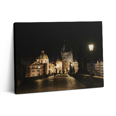 Vászonkép falra 80x60 A prágai Károly-híd