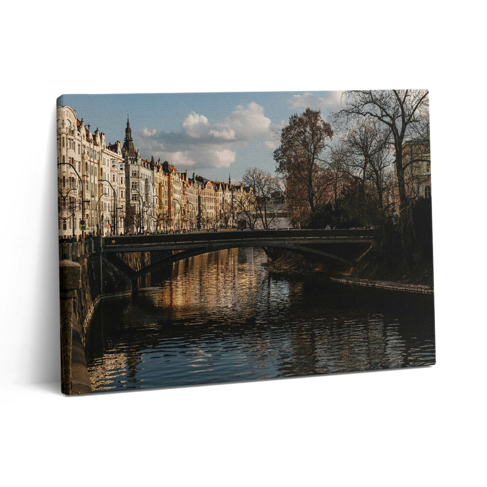 Vászonkép falra 80x60 Prágai panoráma
