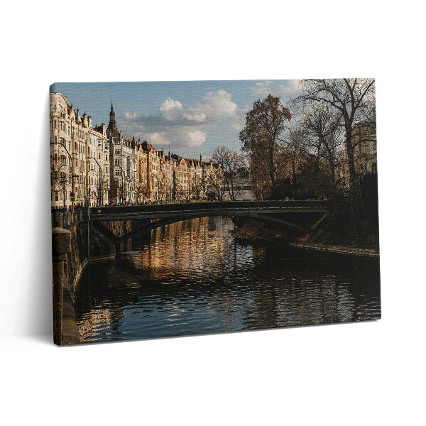 Vászonkép falra 80x60 Prágai panoráma