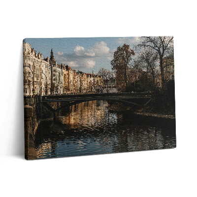 Vászonkép falra 80x60 Prágai panoráma