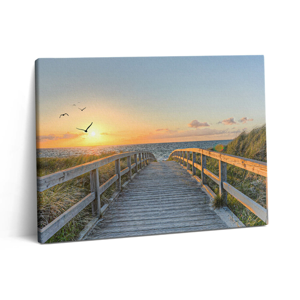 Vászonkép falra 80x60 Tengerparti nyaralás Németországban