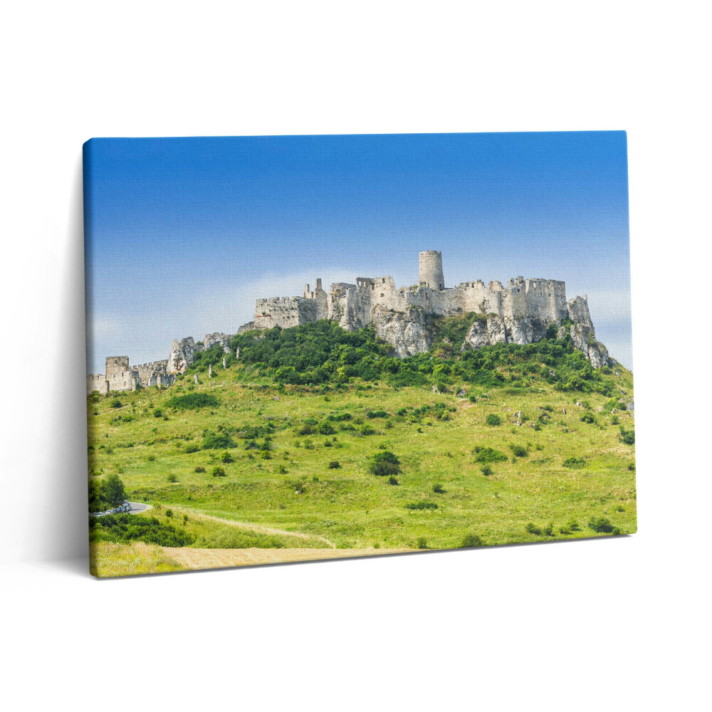 Vászonkép falra 80x60 Szepsi vár Szlovákiában