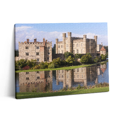 Vászonkép falra 80x60 Leeds várának citadellája