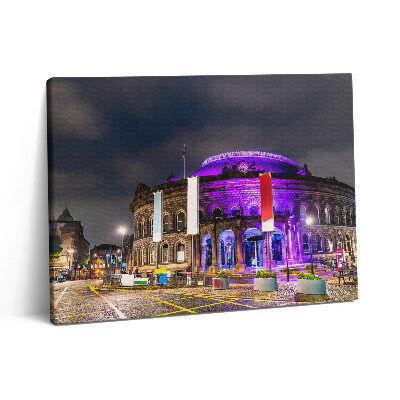 Vászonkép falra 80x60 Kukoricapiac Leedsben Angliában