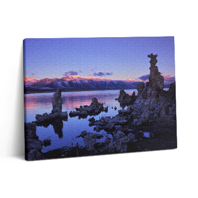 Vászonkép falra 80x60 Mono-tó Kaliforniában USA
