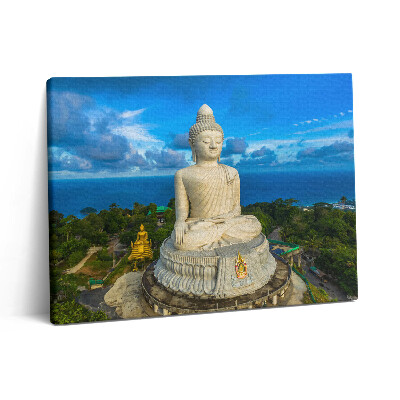 Vászonkép falra 80x60 Buddha Phuket Thaiföld