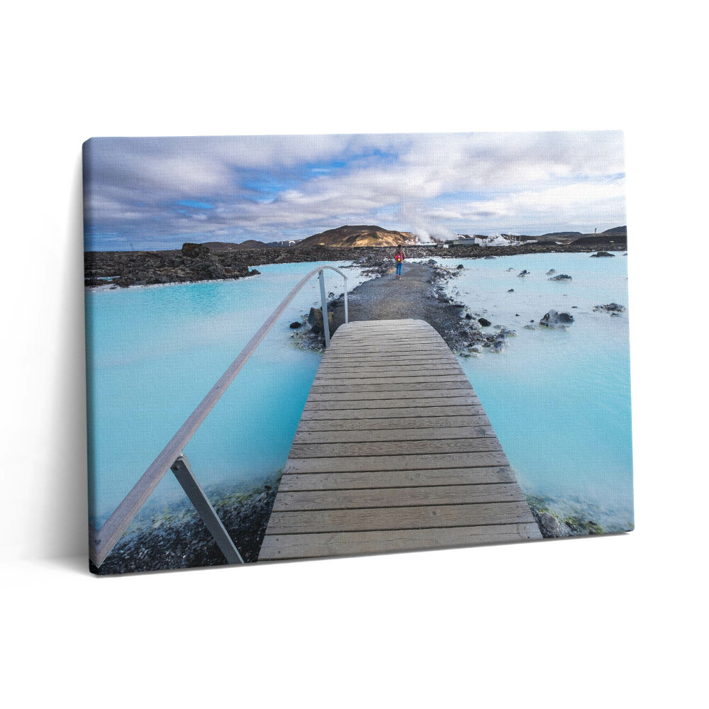 Vászonkép falra 80x60 Az izlandi látványosság