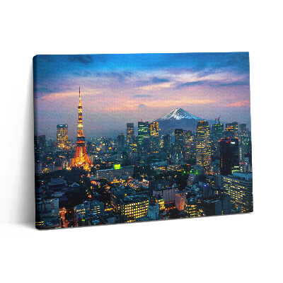 Vászonkép falra 80x60 Éjszakai város