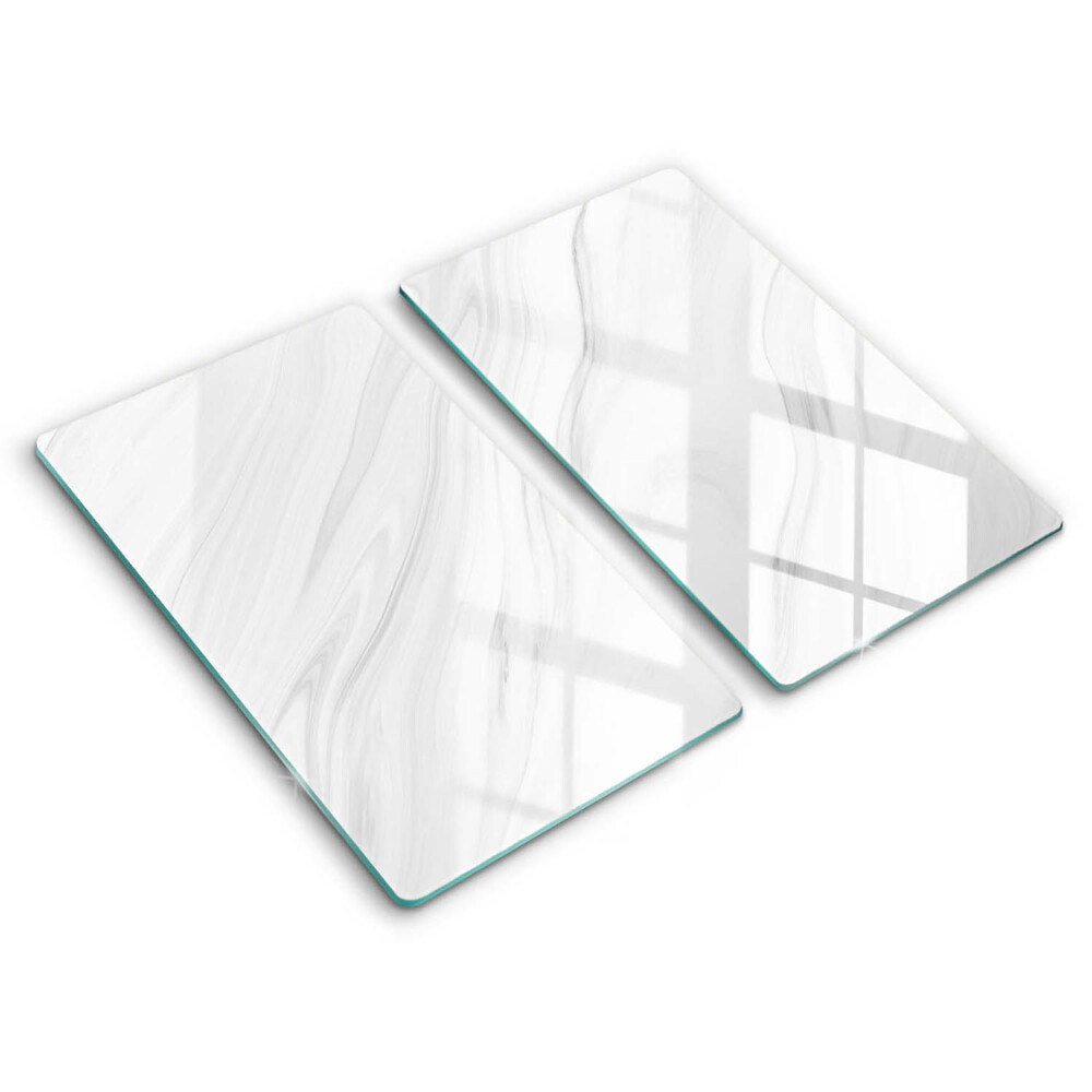 Tűzhelyvédő üveglap 2 darab Finom márvány