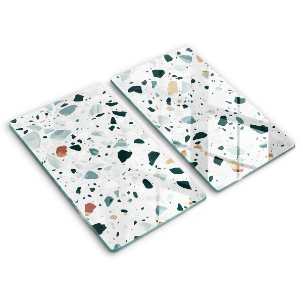 Tűzhelyvédő üveglap 2 darab Fényes kőedény