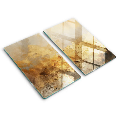 Tűzhelyvédő üveglap 2 darab Gazdag textúra