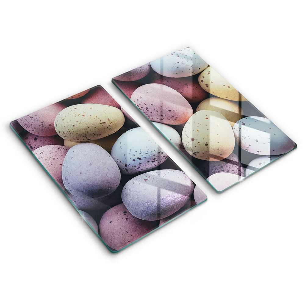 Tűzhelyvédő üveglap 2 darab Húsvéti tojások