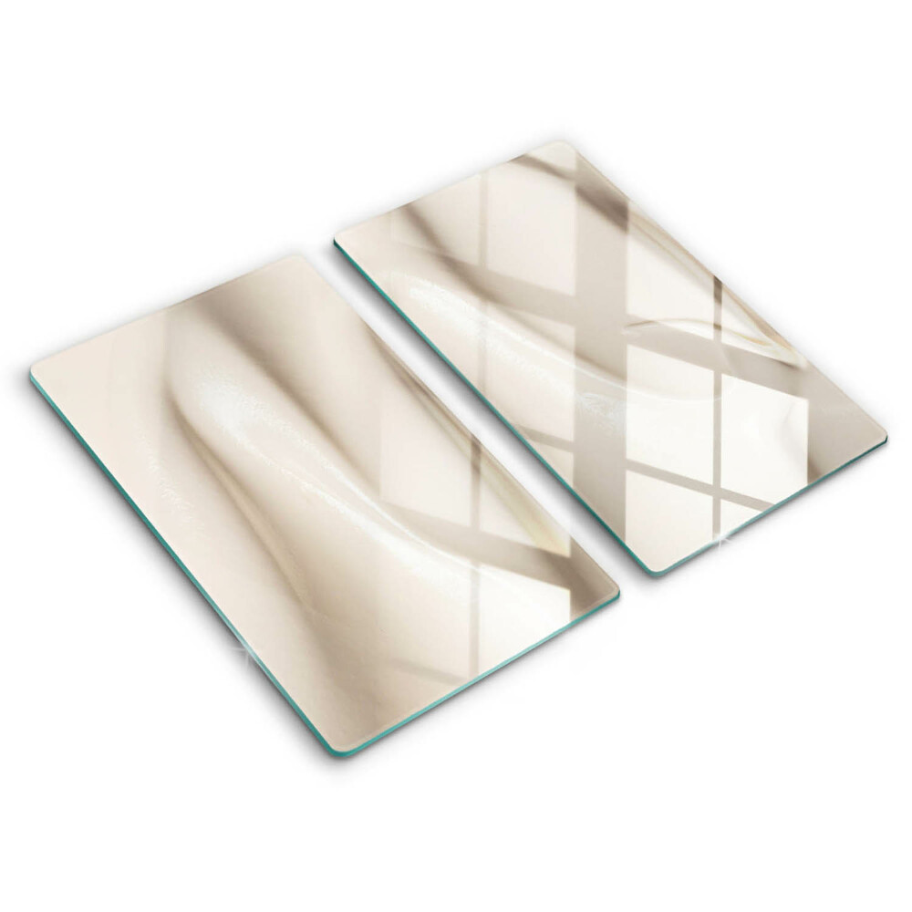 Tűzhelyvédő üveglap 2 darab Krémes fagylalt