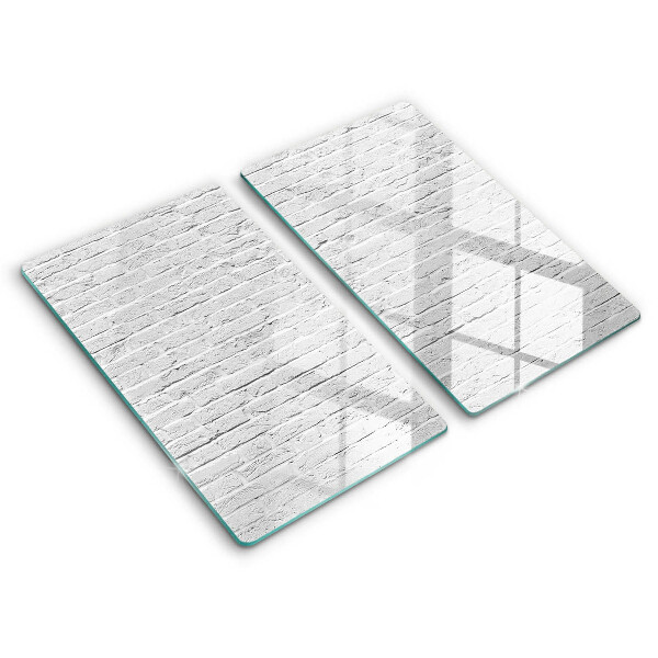 Tűzhelyvédő üveglap 2 darab Tégla fal