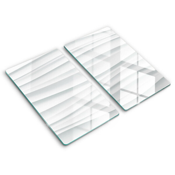 Tűzhelyvédő üveglap 2 darab Modern textúra