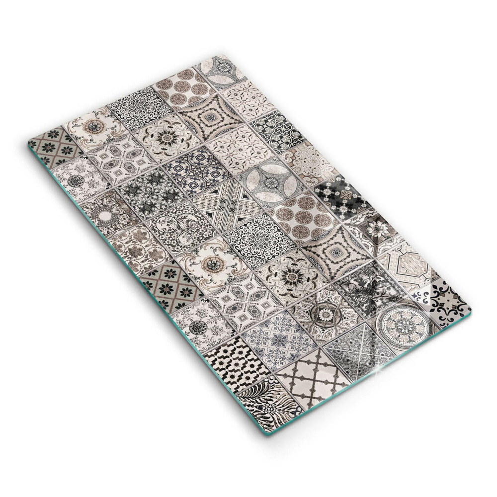 Tűzhelyvédő Dekoratív csempe