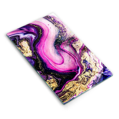 Tűzhelyvédő Absztrakt design arany