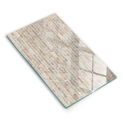 Tűzhelyvédő Könnyű téglafal