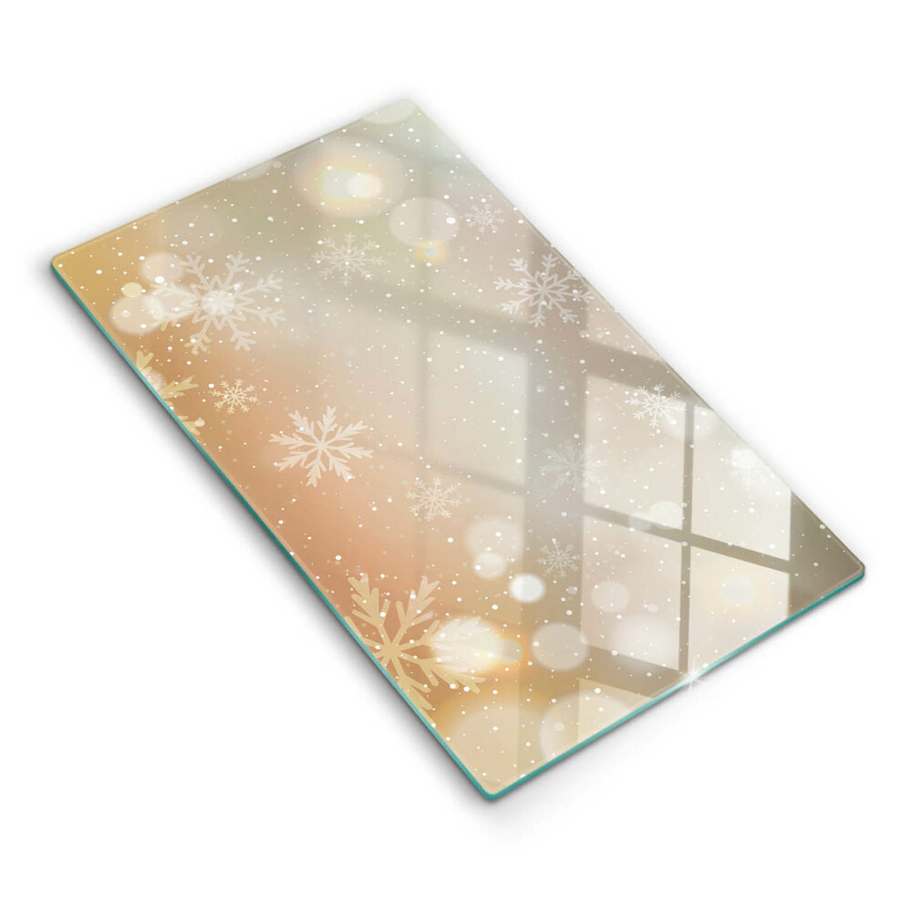 Tűzhelyvédő Hópelyhek