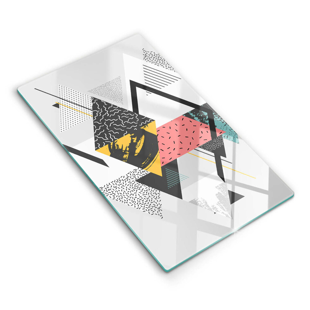 Tűzhelyvédő Absztrakt háromszögek