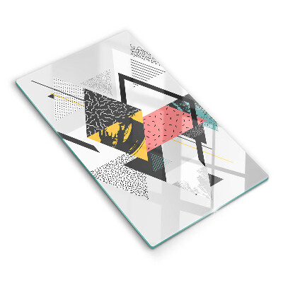 Tűzhelyvédő Absztrakt háromszögek