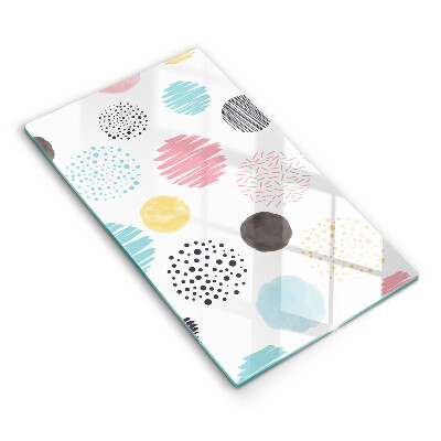 Tűzhelyvédő Festett formák