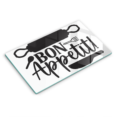 Tűzhely fedőlap Bon Appetit felirat
