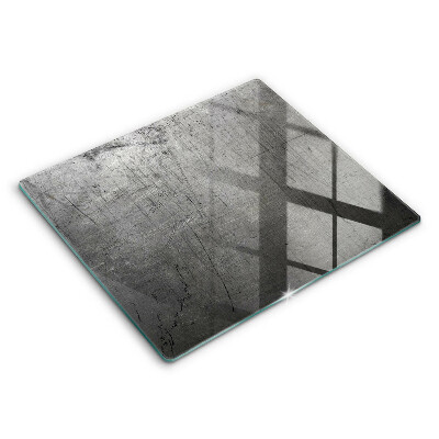 Főzőlap védő üveglap 60x52 cm Fém textúra