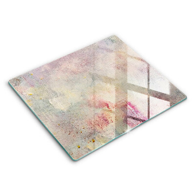 Főzőlap védő üveglap 60x52 cm Háttér festék textúra