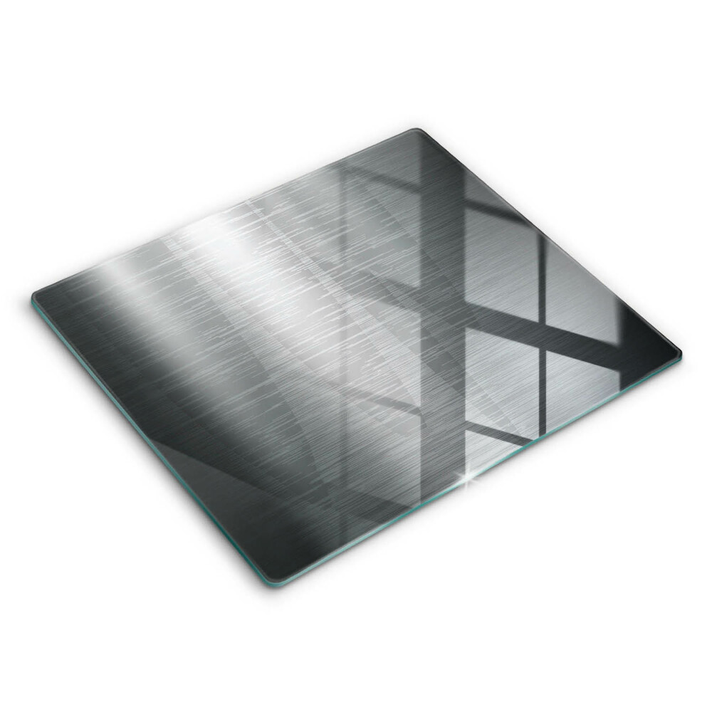 Főzőlap védő üveglap 60x52 cm Textúra fém