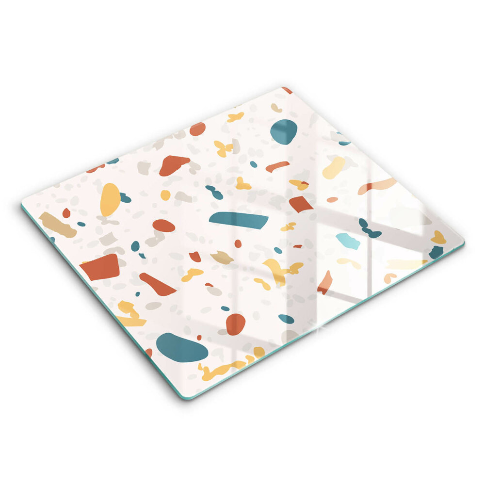 Főzőlap védő üveglap 60x52 cm Dekoratív kőből készült kőedények