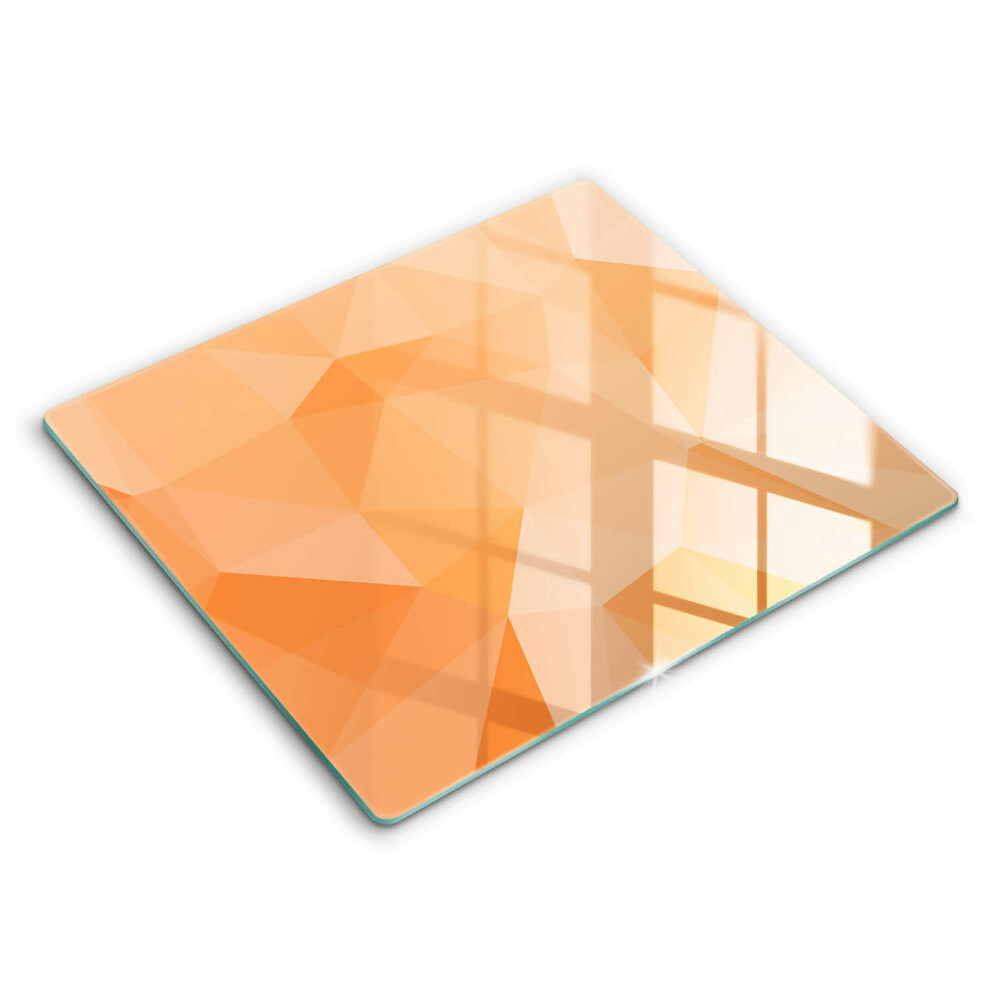 Főzőlap védő üveglap 60x52 cm Geometrikus háttér
