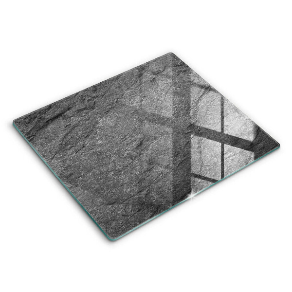 Főzőlap védő üveglap 60x52 cm Texturált kő