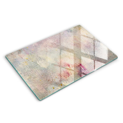 Üveg tűzhelyvédő 80x52 cm Háttérfesték textúra