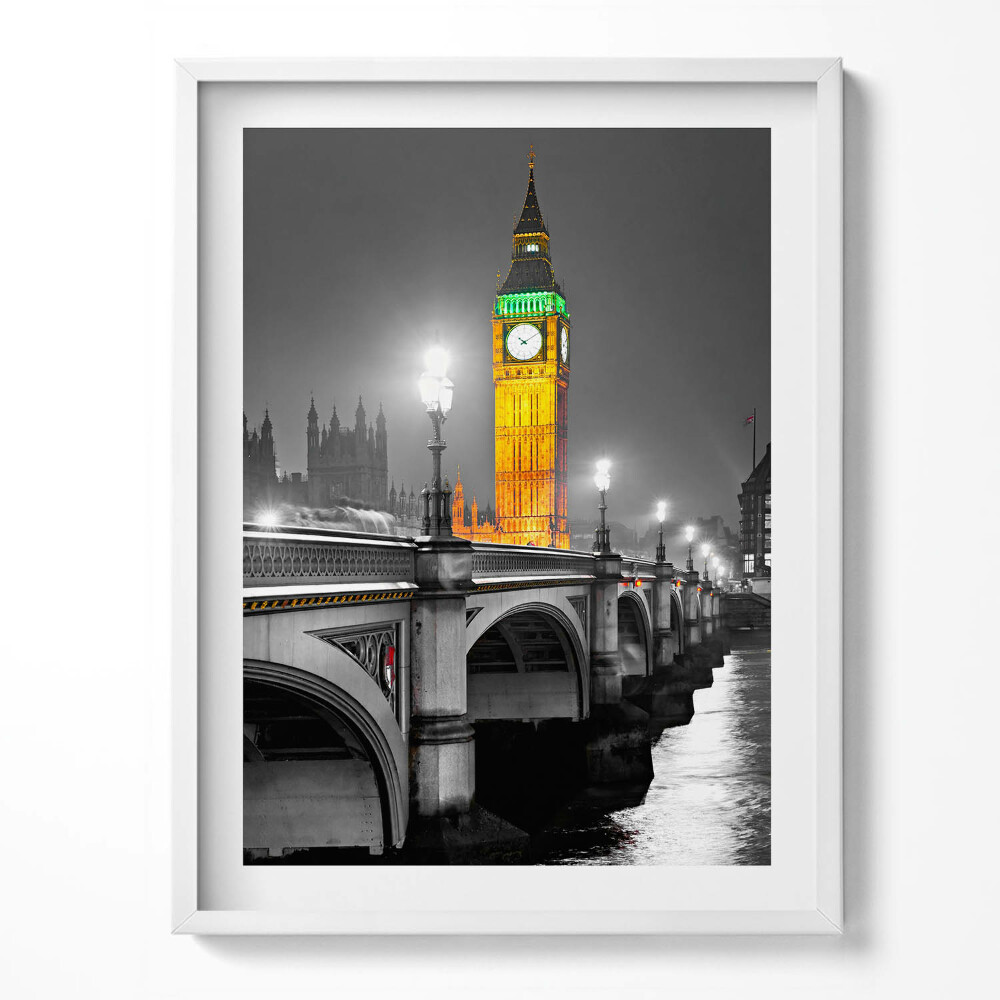 Kép keretben Big Ben az Egyesült Királyságban