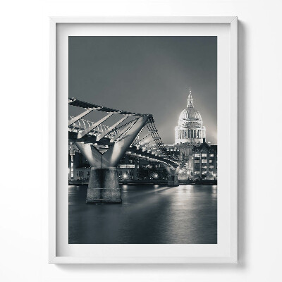 Keretezett kép Fekete-fehér városkép