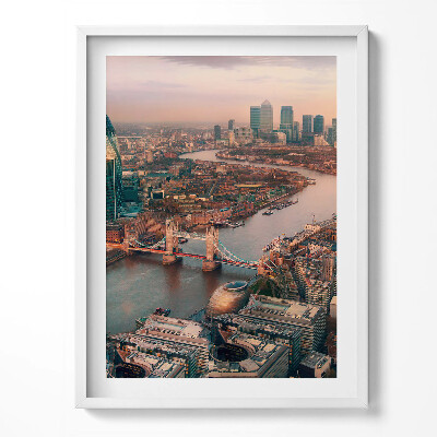 Keretezett kép London madártávlatból