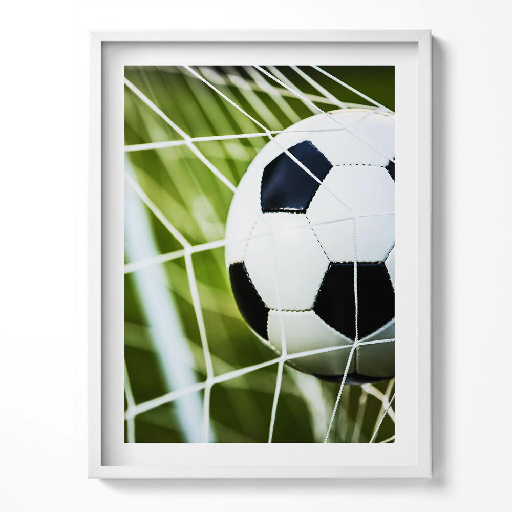 Kép keretben Labda a kapuban