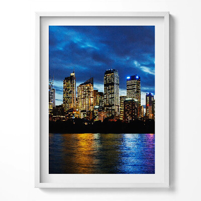 Kép keretben Esti séta Sydneyben