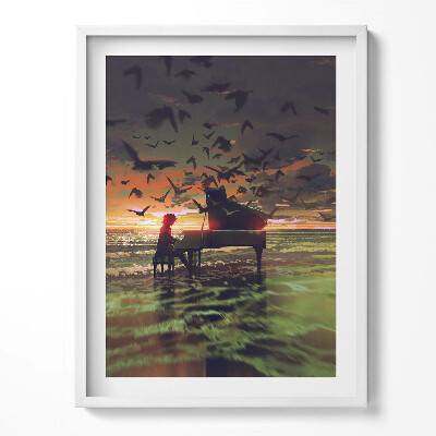 Keretezett kép Manhattan 5th Avenue New York