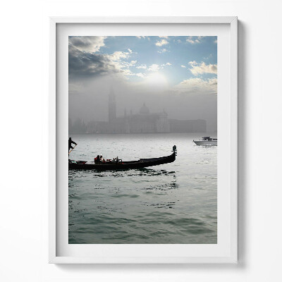 Keretezett kép Velencei gondolák