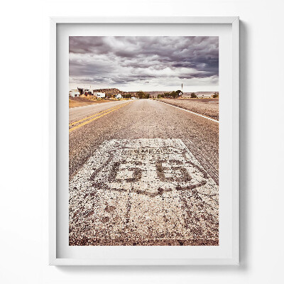 Kép keretben Route 66 amerikai államút