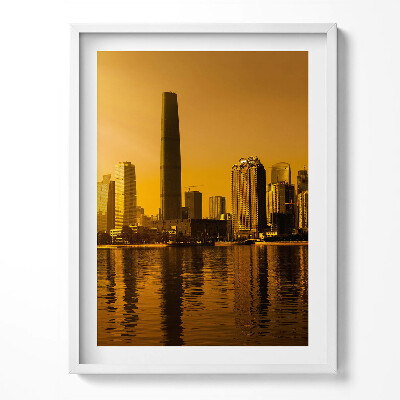 Kép keretben Zhujiang folyó Kína