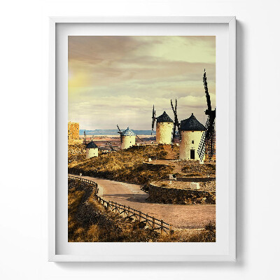Keretezett kép Cosuegra szélmalmok