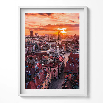 Kép keretben Poznan - Poznan panoráma