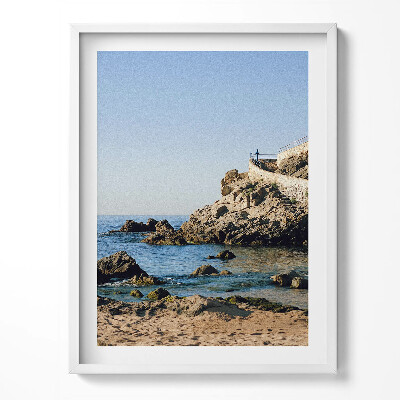 Kép keretben Costa Brava-i strand